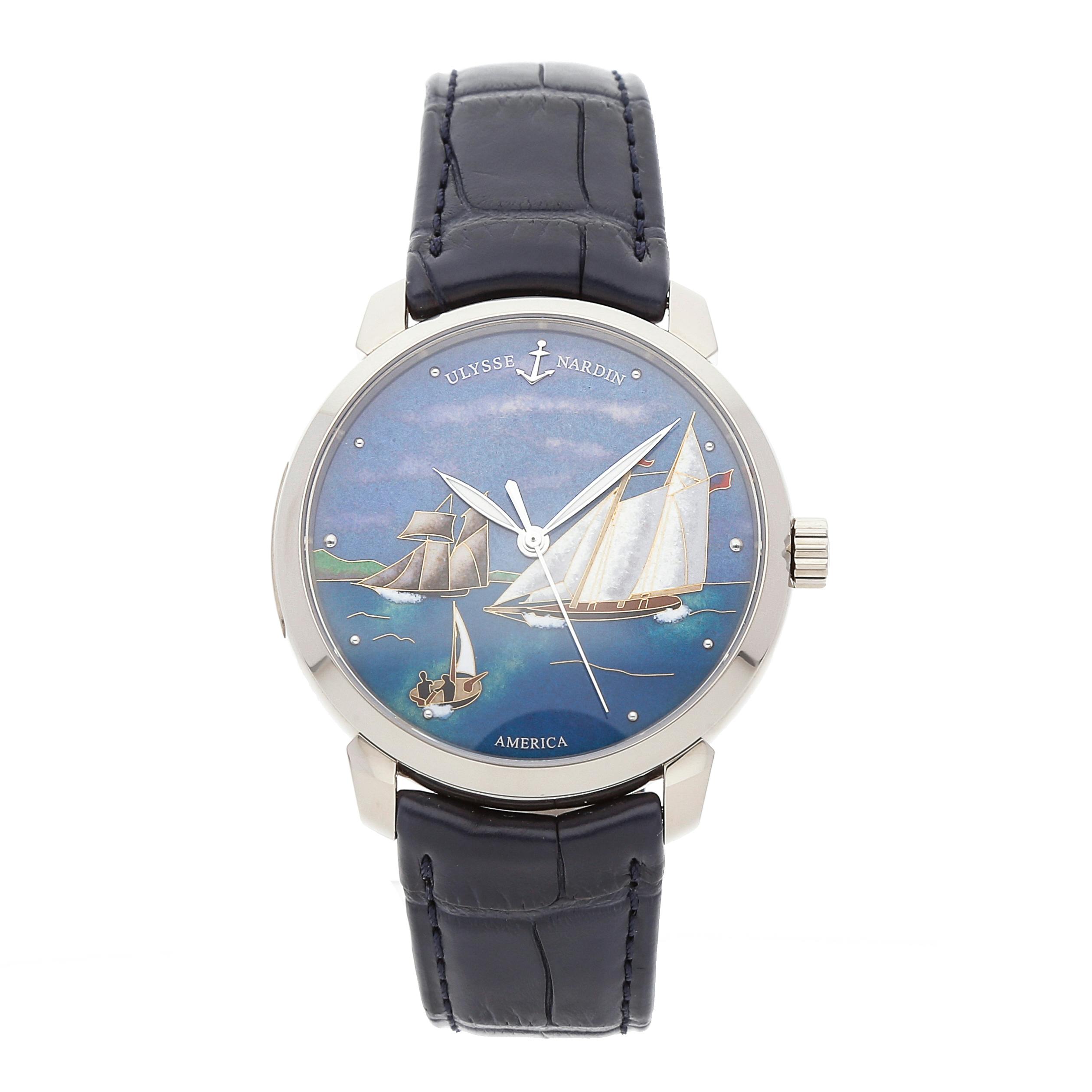 Ulysse Nardin Classico Enamel Schooner America Limited Edition